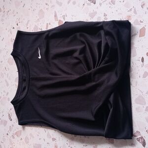 Nike dri fit crop top